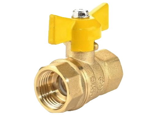 Кран шар. газ 11Б27п Ду15 г/г (баб.)
